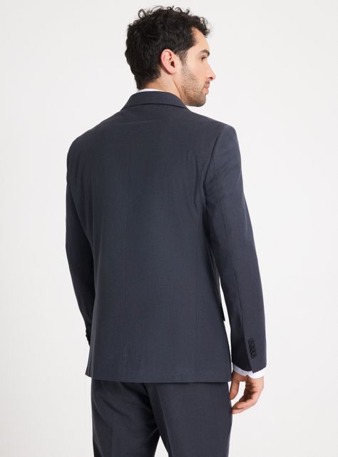 Traje Recto Lana Liso Slim-1