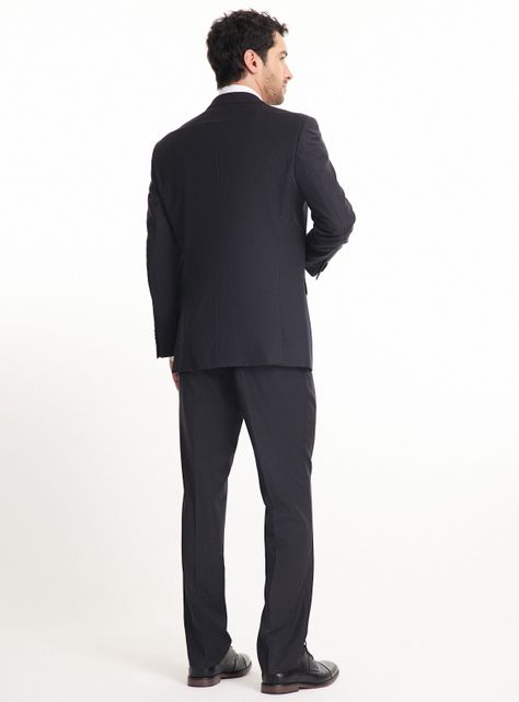 Traje Recto Lana Liso 4-5