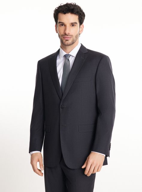 Traje Recto Lana Liso 4-0