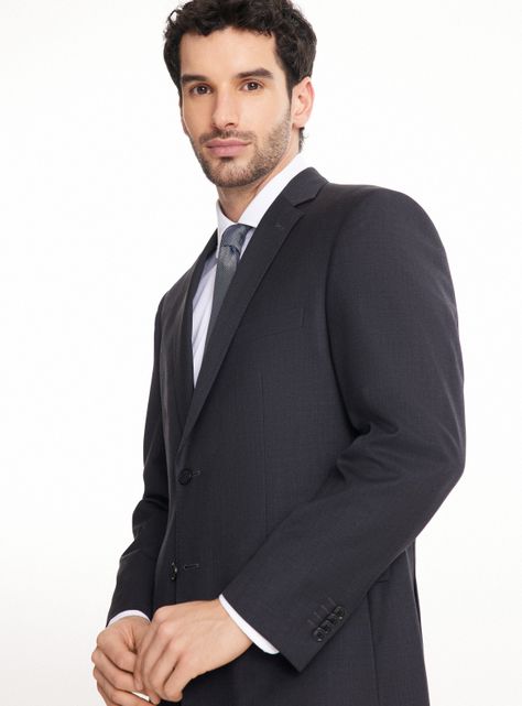 Traje Recto Lana Liso 4-2