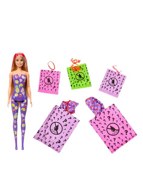 Muñeca Barbie Color Reveal Frutas Dulces-1