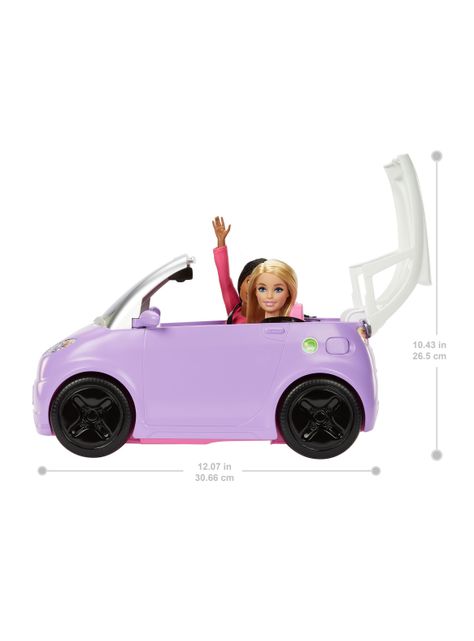 Barbie Vehículo para Muñecas Eléctrico Morado-2