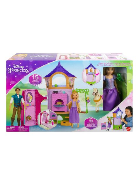 Casa de Muñecas Torre de Rapunzel-4