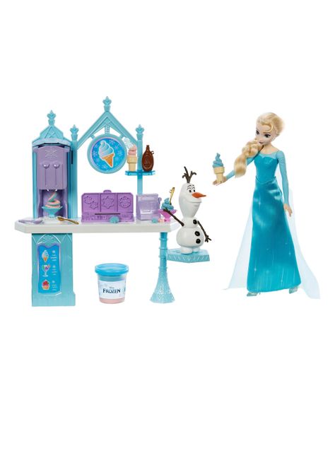 Set de Juego Carrito de Helados de Elsa y Olaf-0