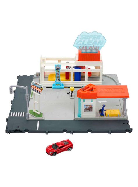 Set de Juego Playset de Acción Súper Autolavado-0