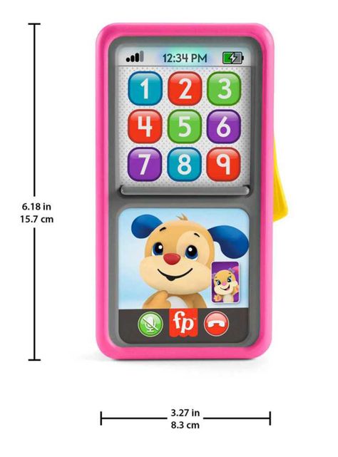 Juguete Smartphone Deluxe de Aprendizaje Rosa-3