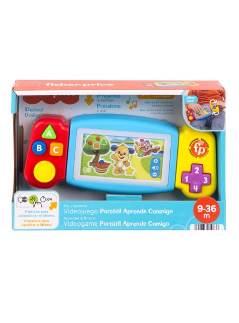 Juguete para Bebés Videojuego Portátil Aprende Conmigo-3
