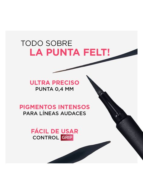 Delineador Infallible Precision Felt 01 Black-4