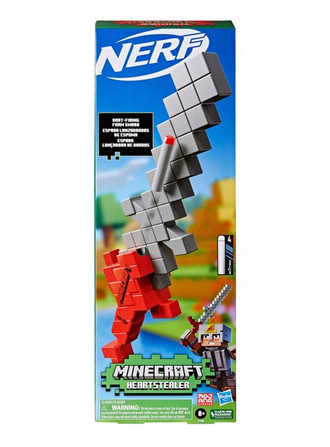 Espada Lanzadardos Minecraft Heartstealer-1