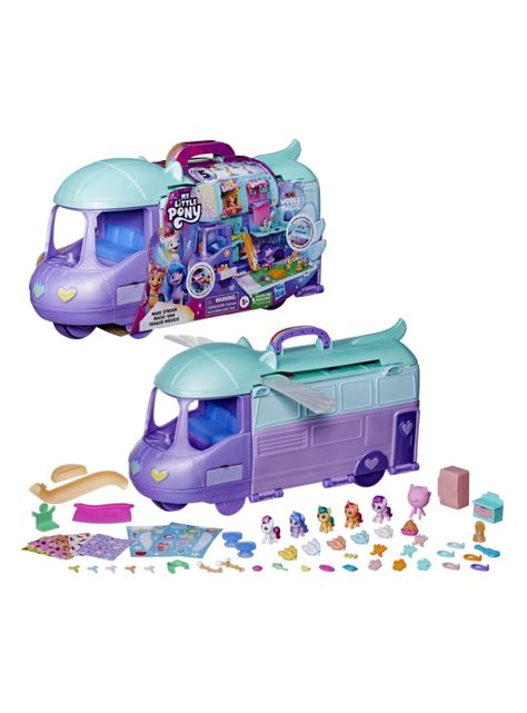 Muñeca My Little Pony Mini Mundo Mágico Magic Van-1