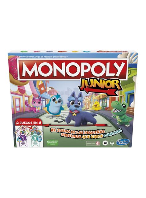 Juego de Mesa Monopoly Junior-0