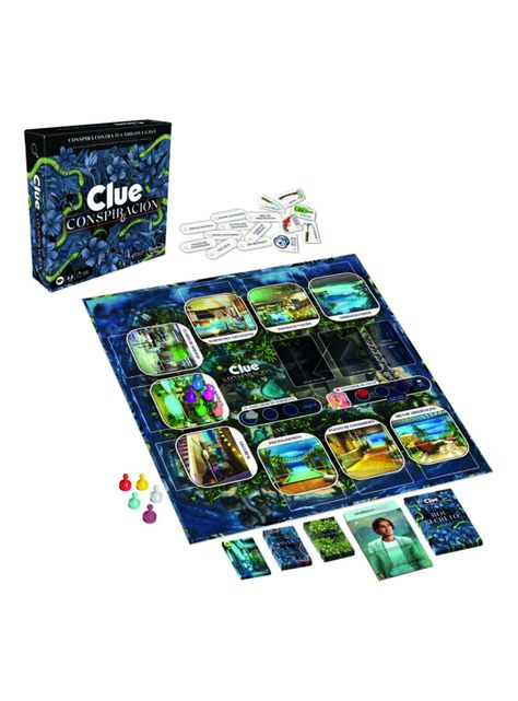 Juego de Mesa Clue Conspiración-2