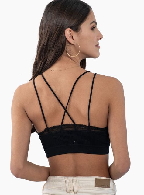 Bralette Lolita Pocket Verbena Negro-1
