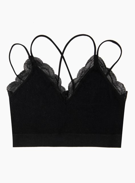 Bralette Lolita Pocket Verbena Negro-2