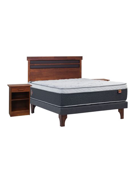 Cama Europea Everest 2 Plazas + Set Muebles Mallorca-0
