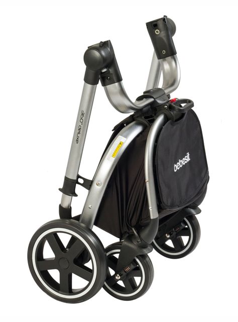Coche Travel System Deluxe 360° Sx Gris Bebesit-4