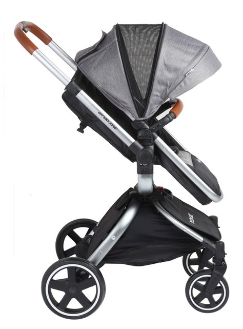 Coche Travel System Deluxe 360° Sx Gris Bebesit-2