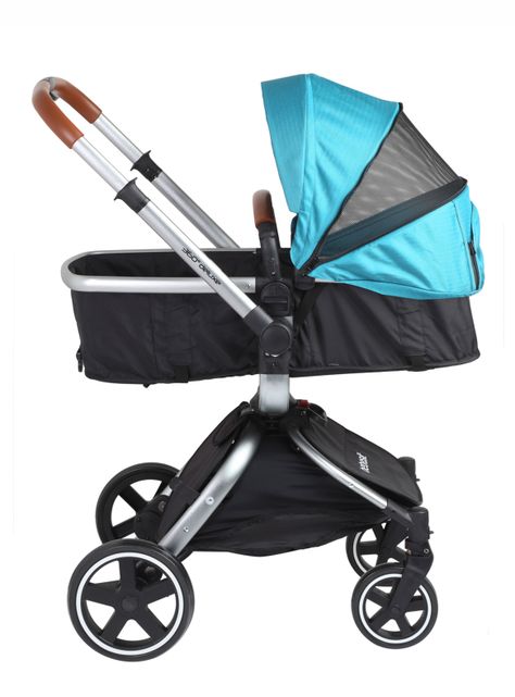 Coche Travel System Deluxe 360° Verde Bebesit-1