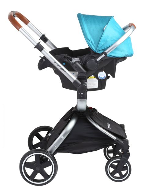 Coche Travel System Deluxe 360° Verde Bebesit-3