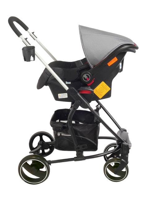 Coche Travel System Alfa SX Negro Bebesit-3