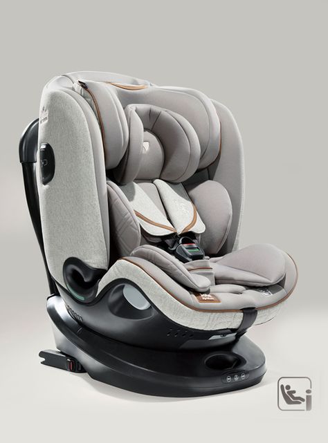 Silla de Auto Convertible I-Spin Grow Oyster Joie-3