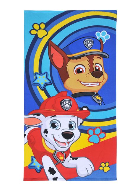 Toalla Playa con Bolso Paw Patrol Chasse-Marshall-0