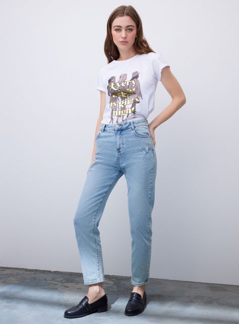 Polera Gráfica Estampado Barbie 1-4