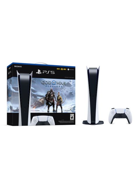 Consola PS5 Digital + Juego God of War Ragnarok-0