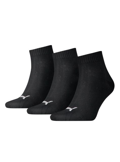 Tripack Calcetín Quarter Plain Unisex-0