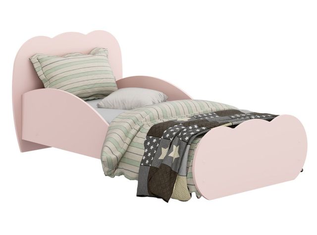 Mini Cama Rosada Cloud Kidscool-1