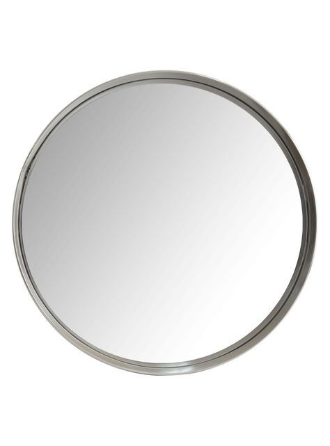 Espejo Silver Redondo Metálico 50 cm-0