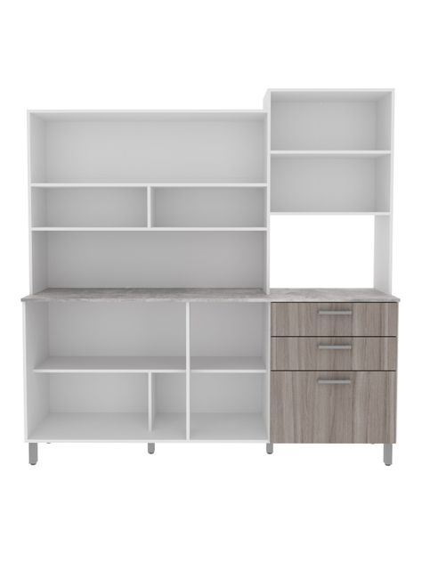 Mueble Cocina CZ 6 Puertas 3 Cajones-2