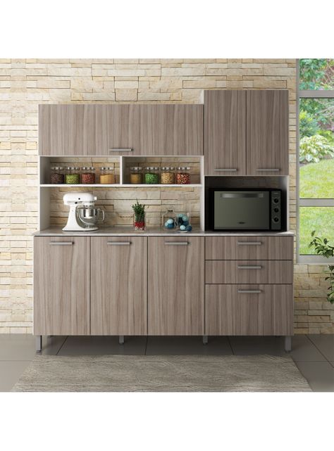 Mueble Cocina CZ 6 Puertas 3 Cajones-3
