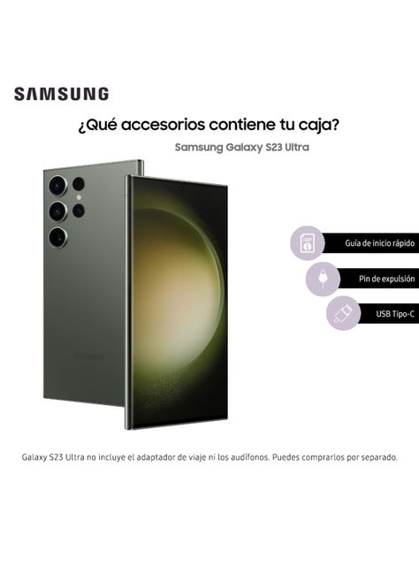 Smartphone Galaxy S23 Ultra 256GB 6.8" Green Liberado-5