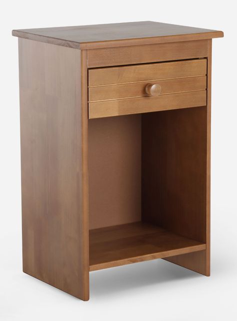 Cama Europea Wave 1 Plaza 190 cm + Set Muebles Tabor Caramelo-3