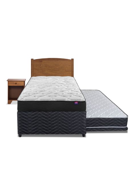 Diván Therapedic Plus 1.5 Plazas+ Set Muebles Arezzo-1
