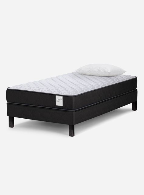 Cama Europea Wave 1 Plaza x 190 cm + Almohada-0