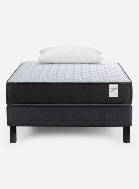 Cama Europea Wave 1 Plaza x 190 cm + Almohada-1