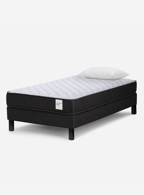 Cama Europea Wave 1 Plaza x190 cm + Almohada-0