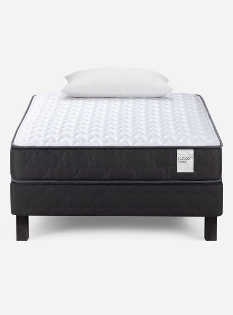 Cama Europea Wave 1 Plaza x190 cm + Almohada-1