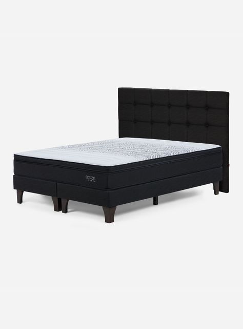 Cama Europea Tempo King + Set de Muebles Issey-0
