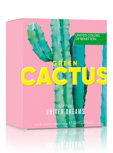 Perfume United Dreams Green Cactus EDT Mujer 80 ml-2