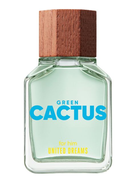 Perfume United Dreams Green Cactus EDT Hombre 100 ml-0