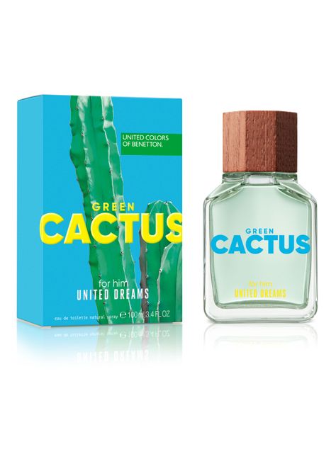 Perfume United Dreams Green Cactus EDT Hombre 100 ml-1
