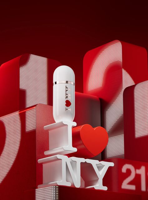 Perfume Carolina Herrera 212 VIP Rosé I Love NY EDP Mujer 80 ml-3