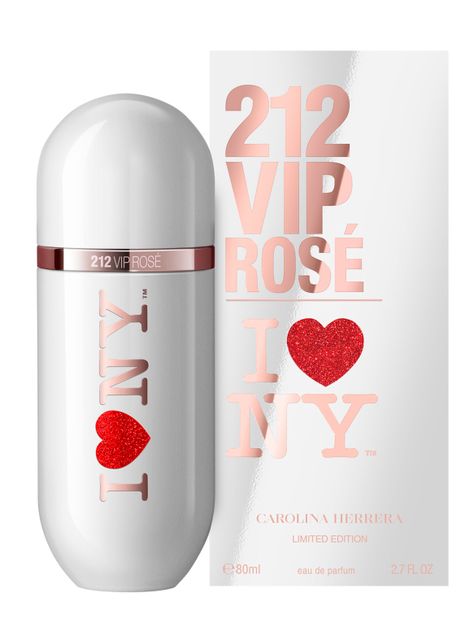 Perfume Carolina Herrera 212 VIP Rosé I Love NY EDP Mujer 80 ml-1