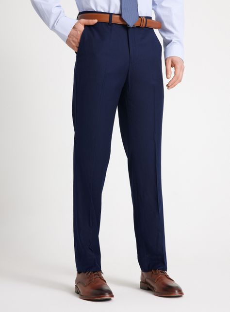 Pantalón de Vestir Clásico Liso Colores-0