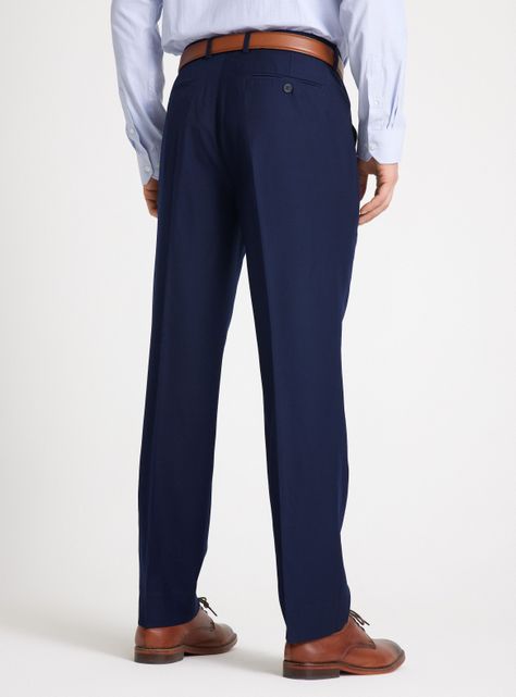 Pantalón de Vestir Clásico Liso Colores-1