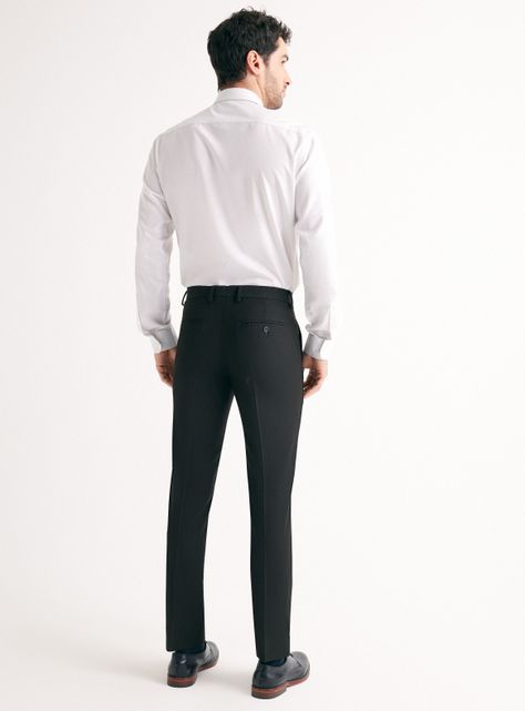 Pantalón de Vestir Lana-5