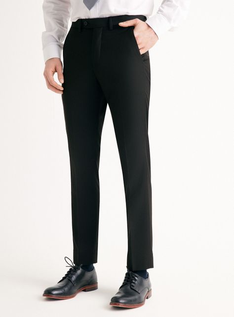 Pantalón de Vestir Lana-0
